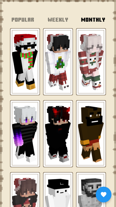Skins for Minecraft : Skin Hub Screenshot