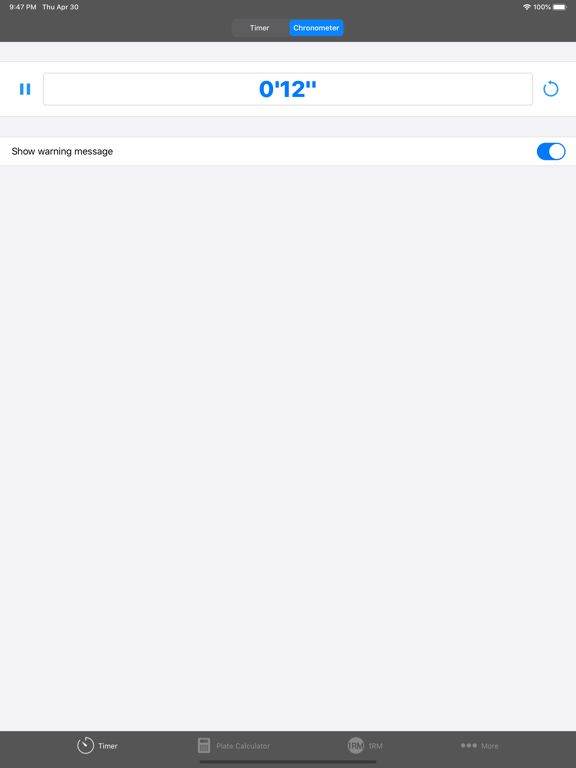 WOTools - Workout tools iPad screenshot