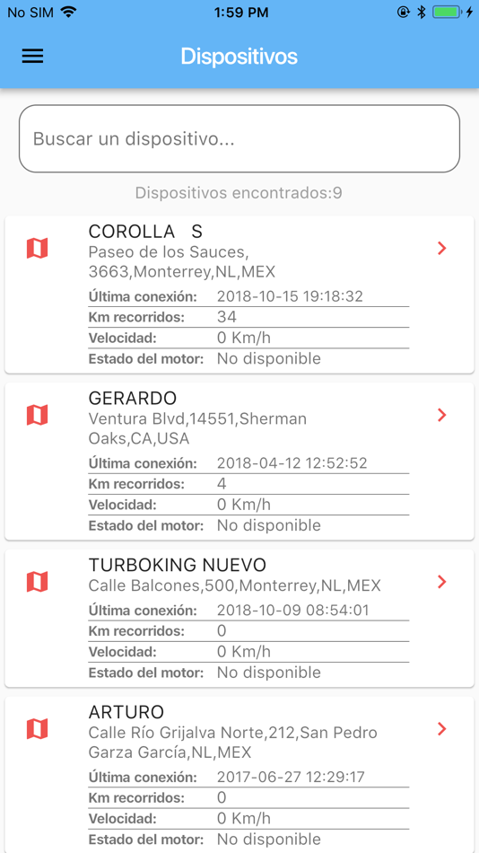 #2. LSI Tracking (iOS) By: ITELTEQ S. de R.L de C.V