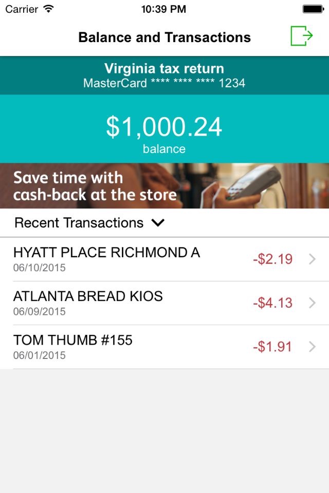 iPhone screenshot