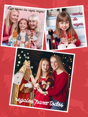 Tu foto con los reyes magos iPad screenshot