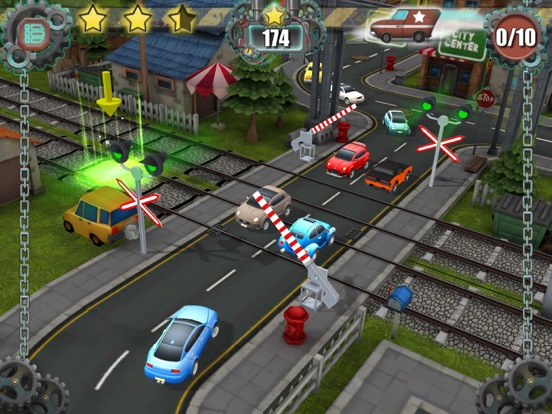 Railroad Crossing Game iPad screenshot