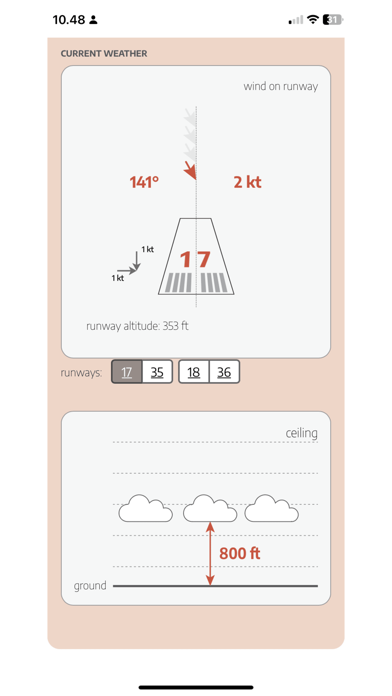 AirportWeather.com Screenshot
