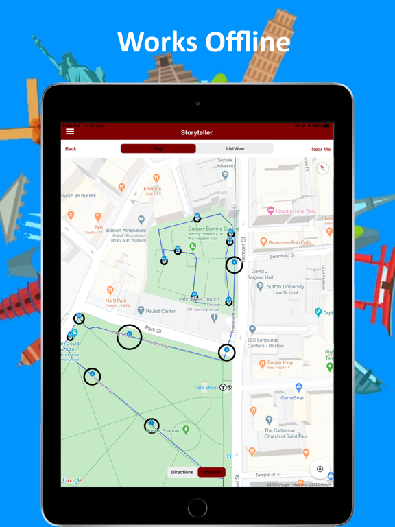 Screenshot #5 pour Storyteller | GPS Audio Tours