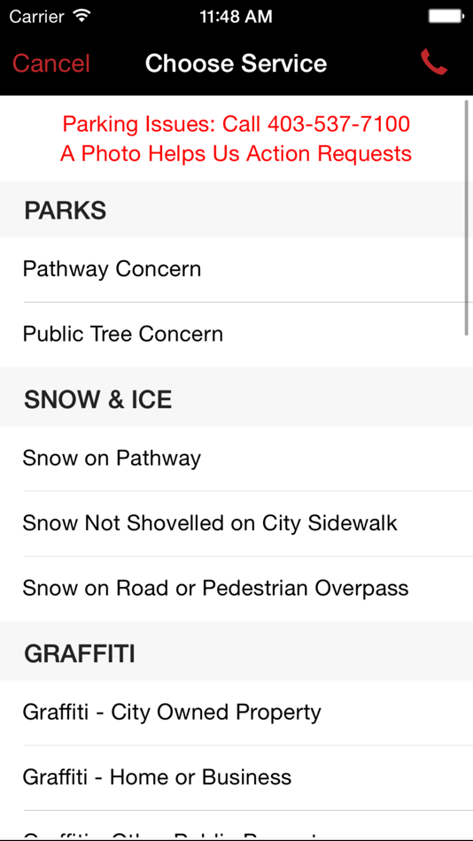 #2. Calgary 311 (iOS) 由: The City of Calgary