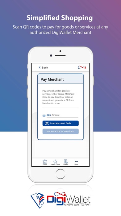 DigiWallet BZ Screenshot