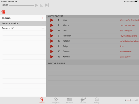 Walkout Song DJ iPad screenshot 3 - Music app