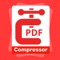 With our PDF Compressor - Small PDF Size app, you can compress large PDF files by up to 95%, significantly reducing their size