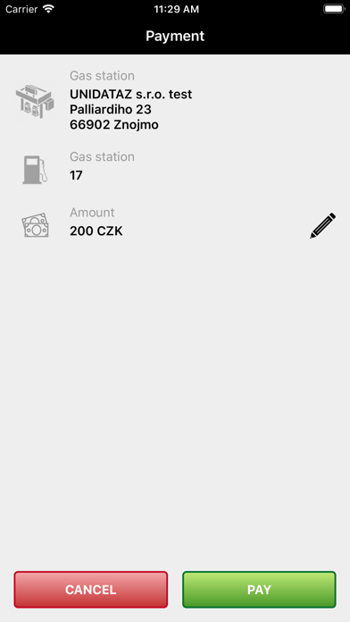FuelPAY Screenshot