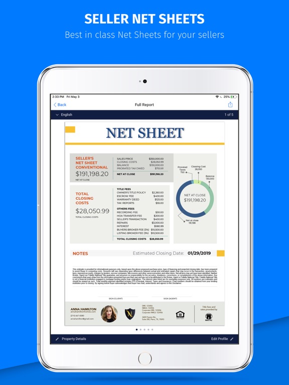 StewartAgent ONE iPad screenshot 3 - Business app
