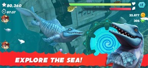 Hungry Shark Evolution screenshot #1 for iPhone