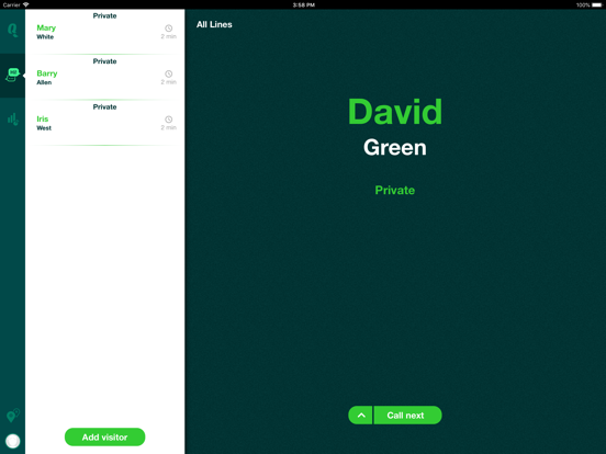 Screenshot #6 pour Qminder Dashboard