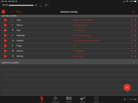 Walkout Song DJ iPad screenshot 2 - Music app
