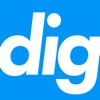 digdig ファッションフリマアプリのアプリアイコン