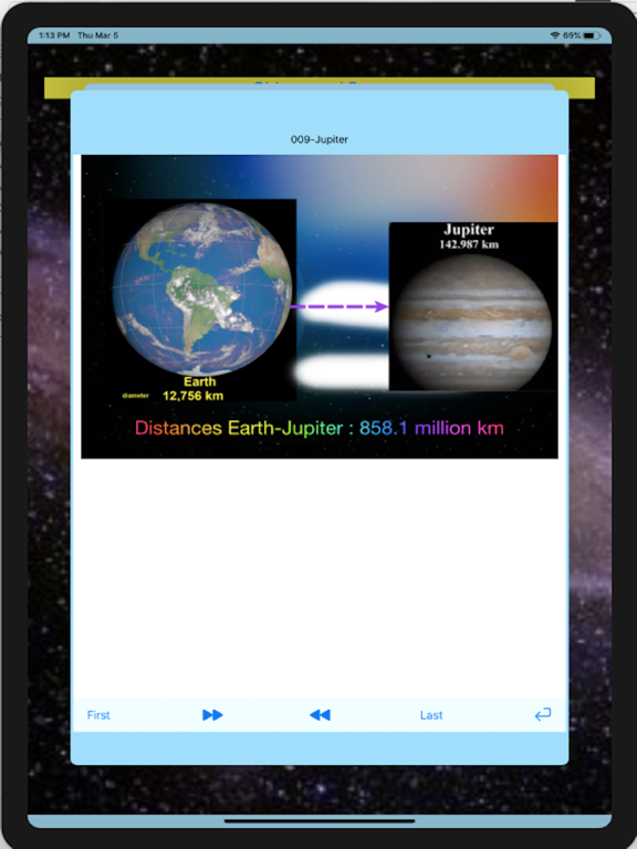 Universe Object Star Magnitude iPad screenshot