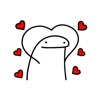 Flork Love Stickers- WASticker App Icon