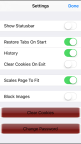 Isolate Browser screenshot