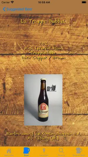 iSuggestBeerLite screenshot 2