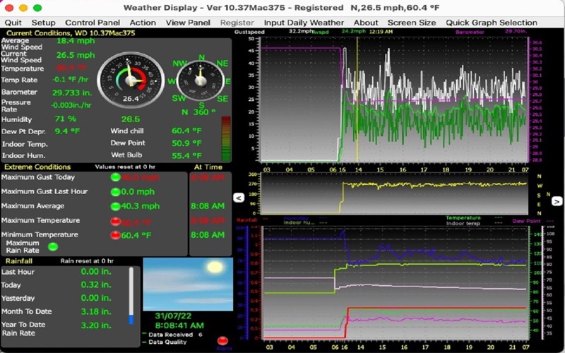 Weather-Display Screenshot