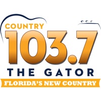 103.7 The Gator app icon - Music app for iPhone