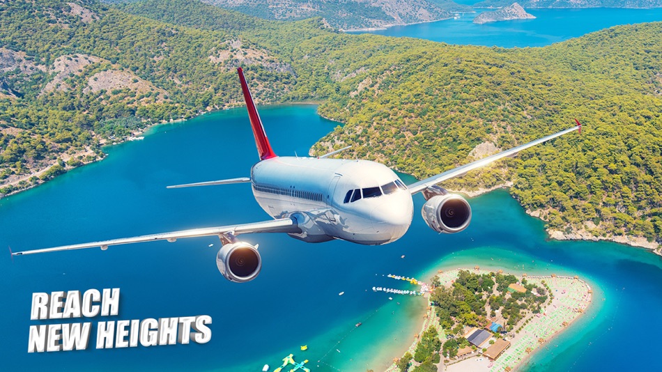 #8. Flight Simulator - Plane Games (iOS) 由: Supercode Games