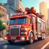 消防士消防車ゲーム - 車警察ゲーム - トラック運転ゲーム