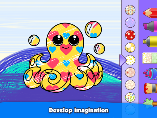 Screenshot #5 pour Coloring book for kids 2-6