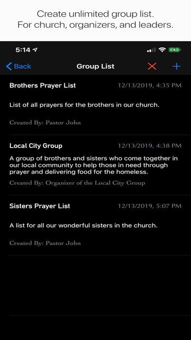 Prayer Request Notes iPhone screenshot 6 - Lifestyle app