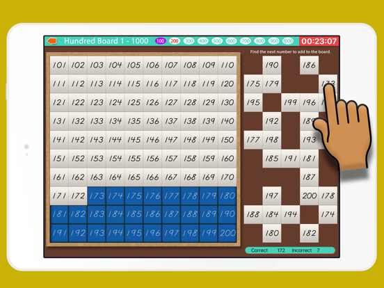 Count to 1000! Montessori Math iPad screenshot