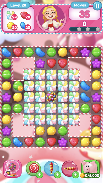 Sweet Candy Bomb: Match 3 Game Screenshot
