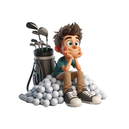 Golf Ball Boy Stickers