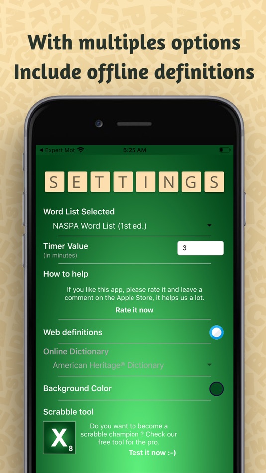 #5. Word Checker for Scrabble® (iOS) 由: Fabien Maurice