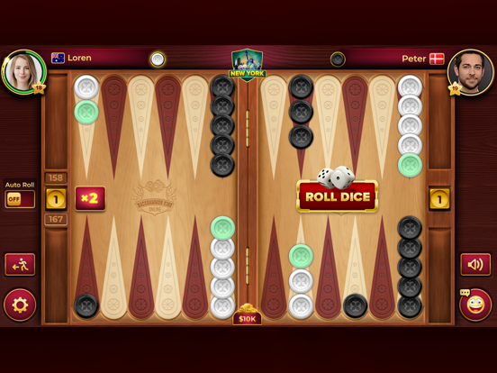 Screenshot #4 pour Backgammon King Online