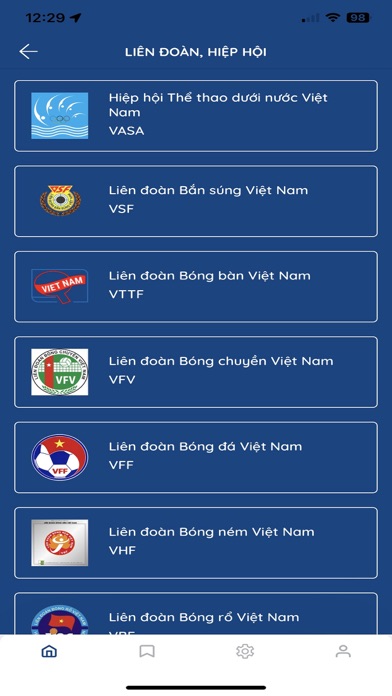 Thể Thao Việt Nam Screenshot
