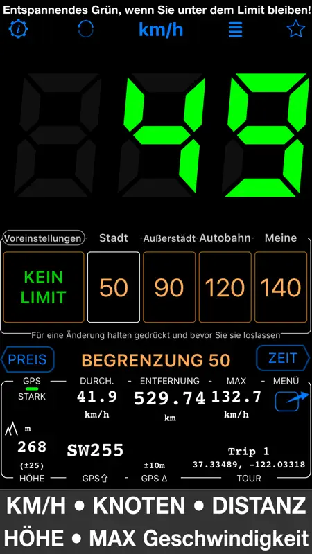 Speedometer 55 Pro. GPS kit. screenshot 3 of 9
