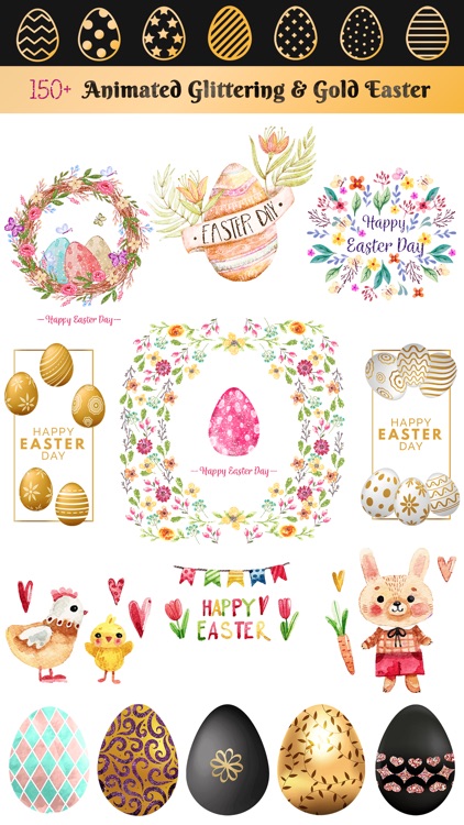 Glittering & Gold Easter Day