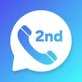 Second line: 2nd Phone Number・ - App Icon