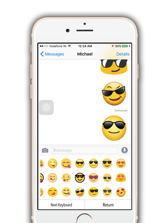 Screenshot #4 pour AMoji emoticons - Stickers