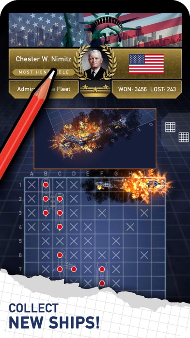 Fleet Battle: Sea Battle game Screenshot