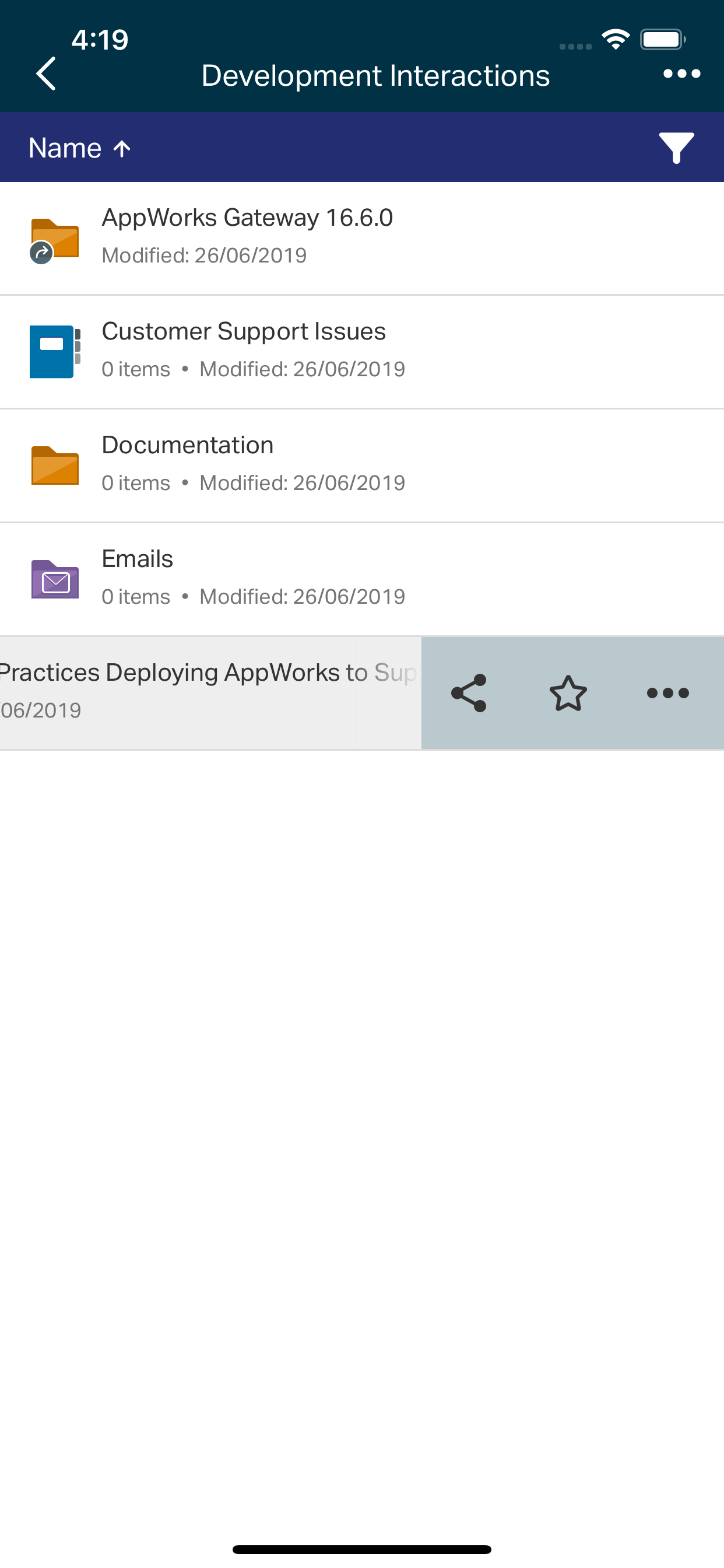 Content Management Mobile screenshot 3
