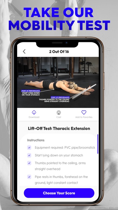 Mobility Coach Screenshot