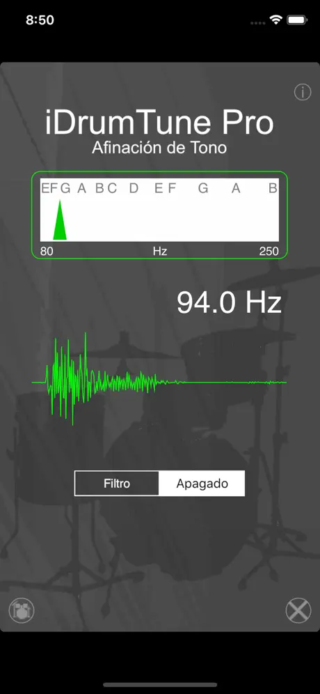 iDrumTune Afinador de Batería