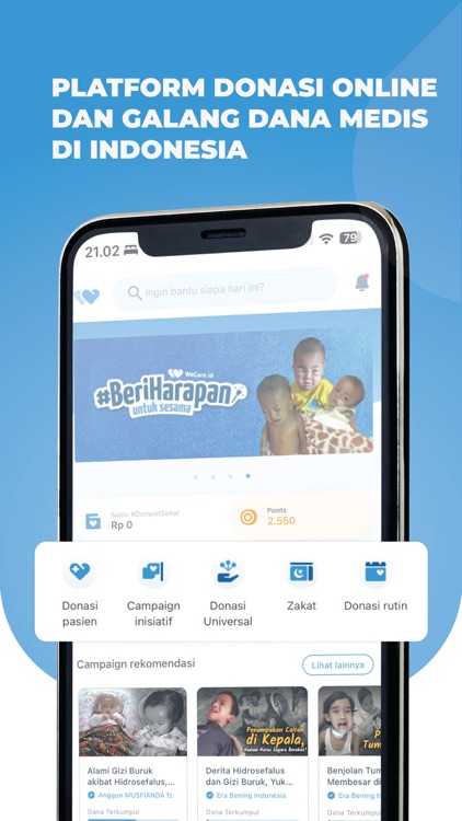 WeCare.id - Donasi Medis