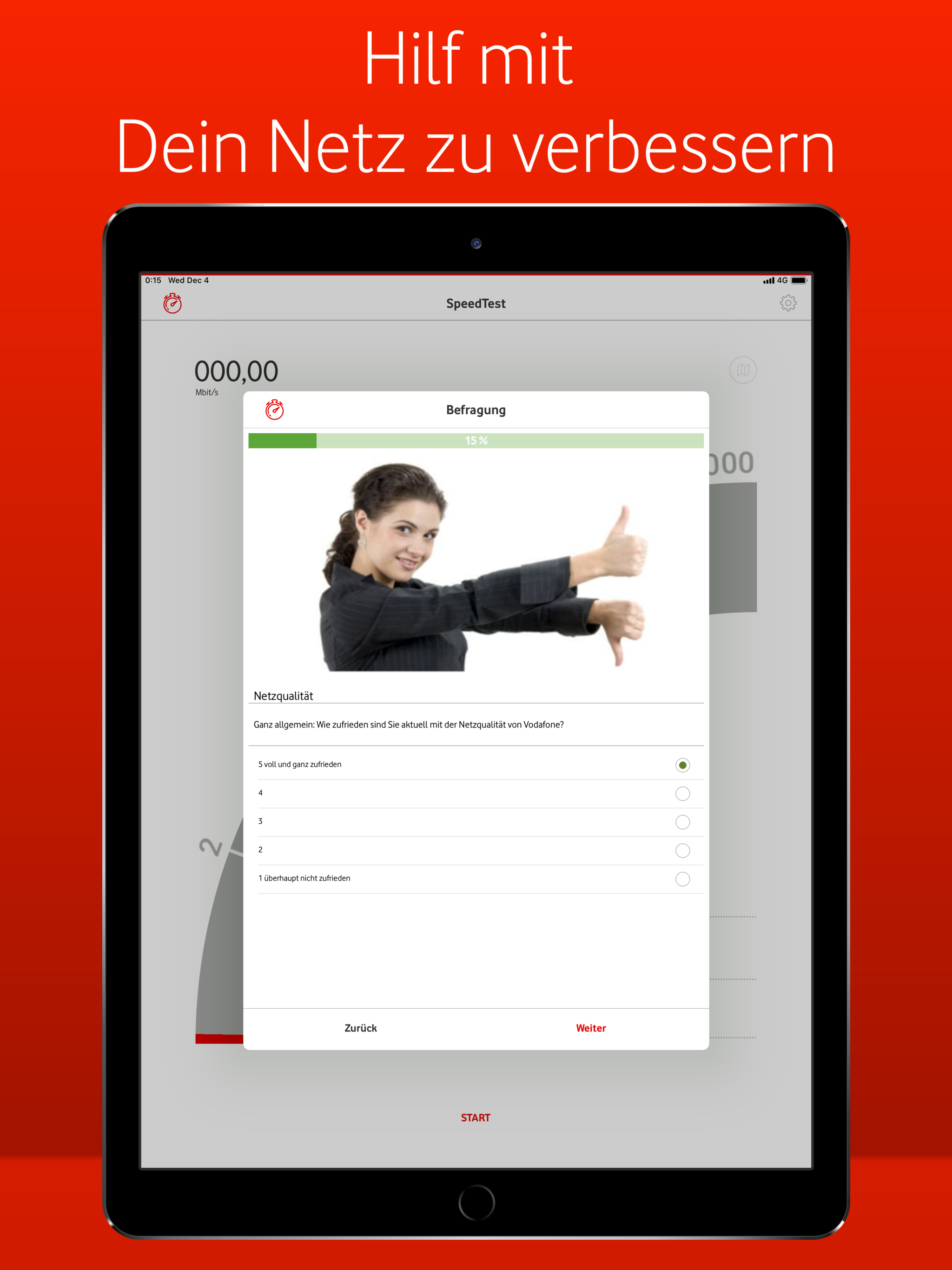 Vodafone SpeedTest screenshot 6