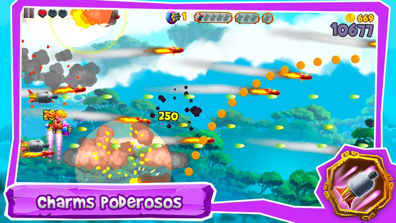 SkyLand Rush - Air Raid Attack iOS Mod IPA screenshot 6 - iOS game interface