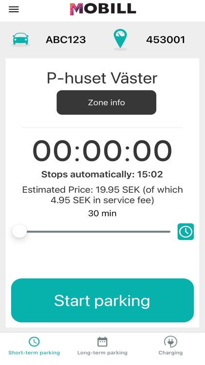 Mobill - Parking & Charging