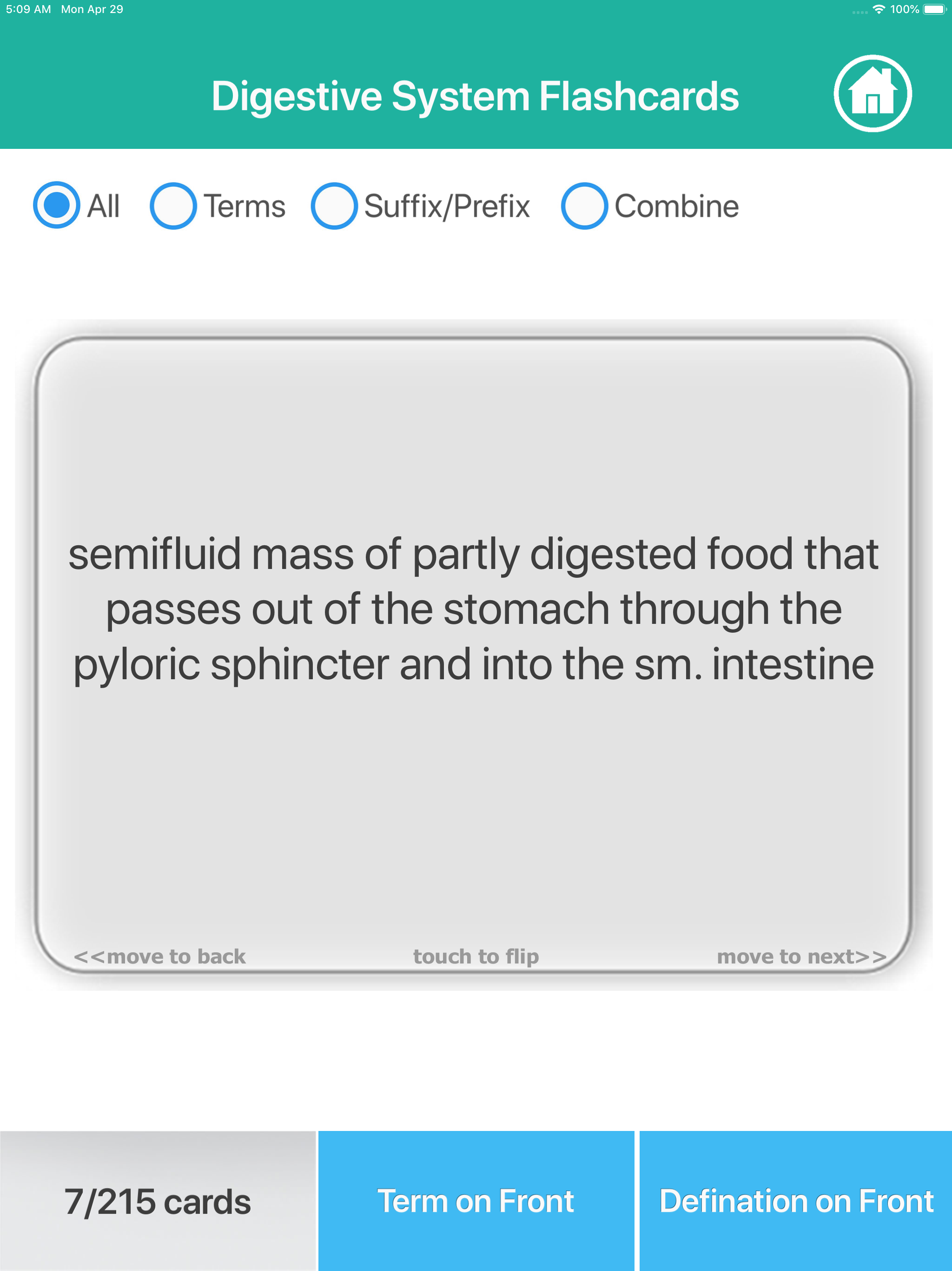 Digestive System Medical Terms screenshot 18