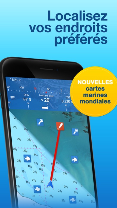 Screenshot #3 pour Fishing Points: Marées & Pêche