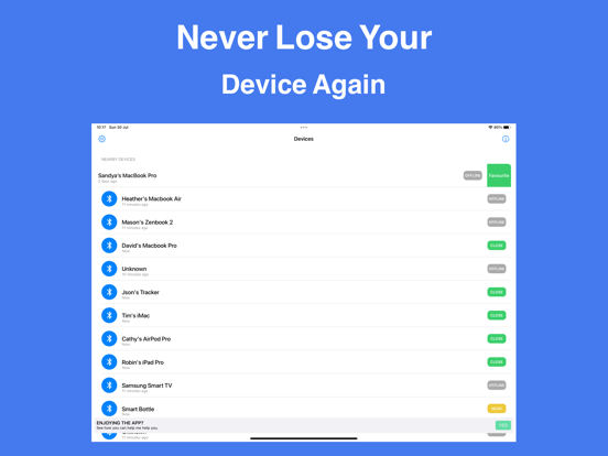 Screenshot #4 pour Device Tracker - Find my Air