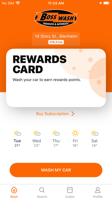 Boss Wash App Screenshot 1 - AppWisp.com Boss Wash App Screenshot 1 - AppWisp.com